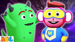 superhero vs grumpy monster kids songs by all babies channel