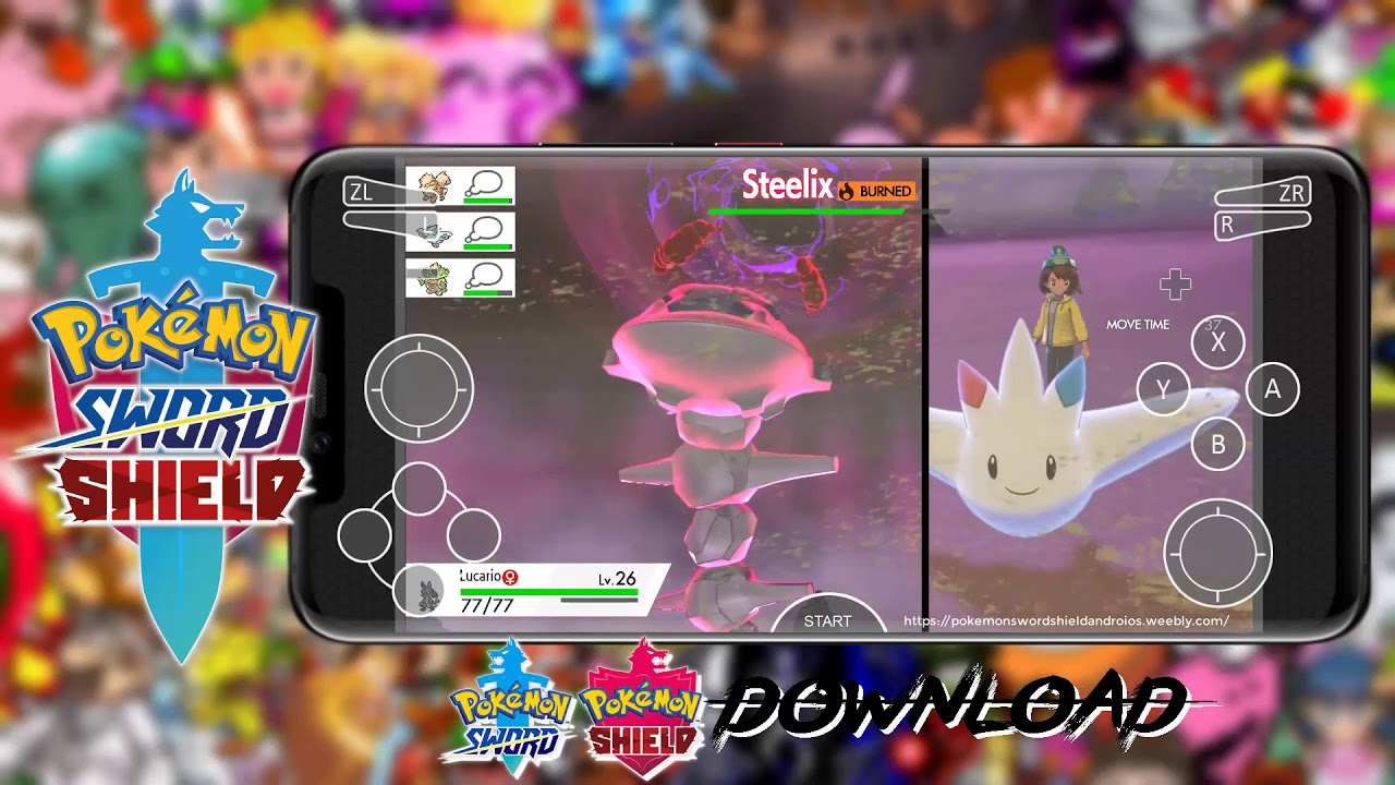 Pokemon Sword Android Apk + Obb Gameplay Download 