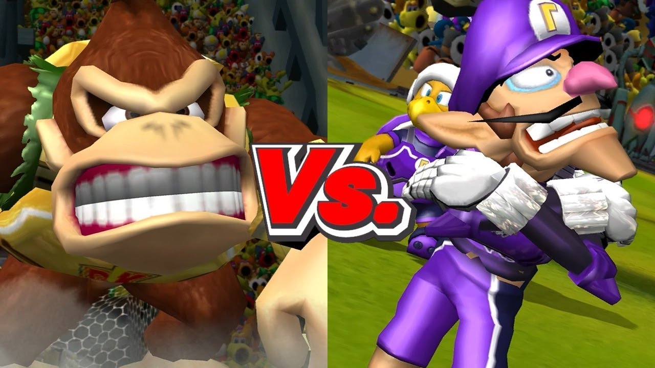 Mario Strikers Charged - Donkey Kong Vs. Waluigi