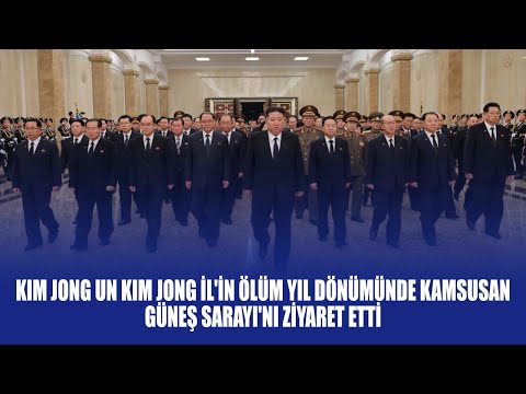 Kim Jong Un Visits Kamsusan Sun Palace on the Anniversary of Kim Jong Il's Death