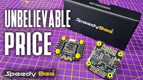 SpeedyBee F405 V3 wireless 50A flight controller stack // First look and review