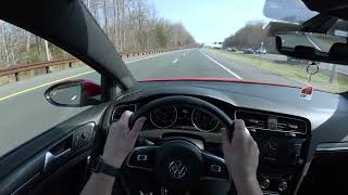 2020 Volkswagen Golf GTI (6MT) | POV Test Drive & Review