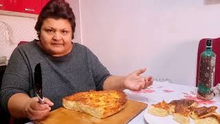 Plăcintă cu brânză sărată❤️#videos #food #brigadeirovegano #cooking #flowers #yogurtshake #food