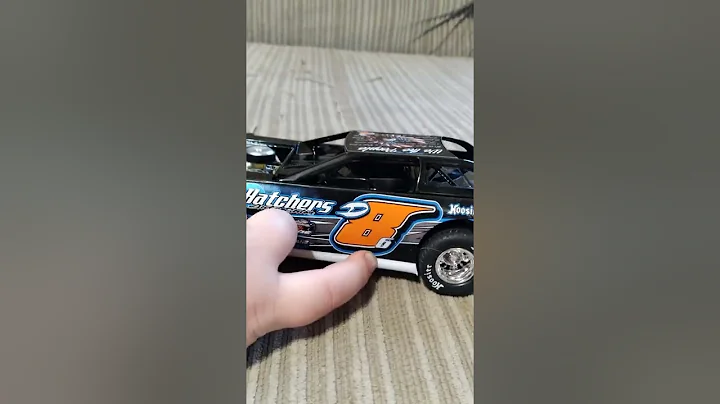 Maddox and his new race car.