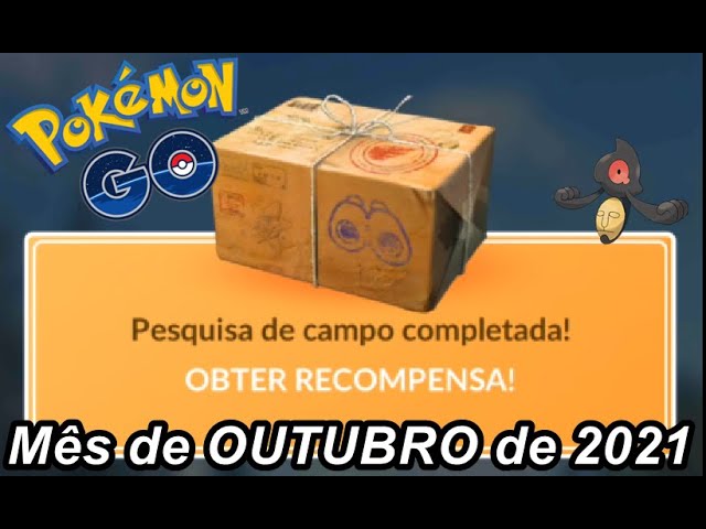 Pokémon GO - Pesquisas de Campo Setembro e Outubro