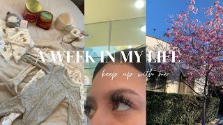 WEEK IN MY LIFE | CLEANING, LASH APP, SHOPPING + MORE