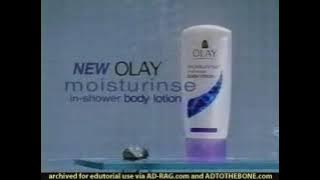 Olay Moisturinse In-Shower Body Lotion TVC 30's 2004, USA (Revised)