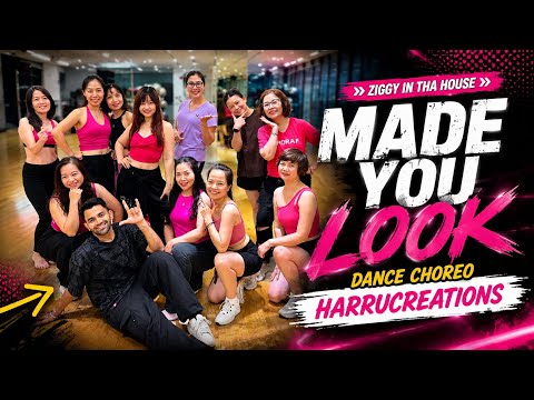 MADE YOU LOOK BY ZIGGY IN THA HOUSE | ZUMBA WORKOUT ROUTINE HARRUCREATIONS 