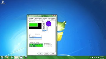 How to edit your CMD And Color