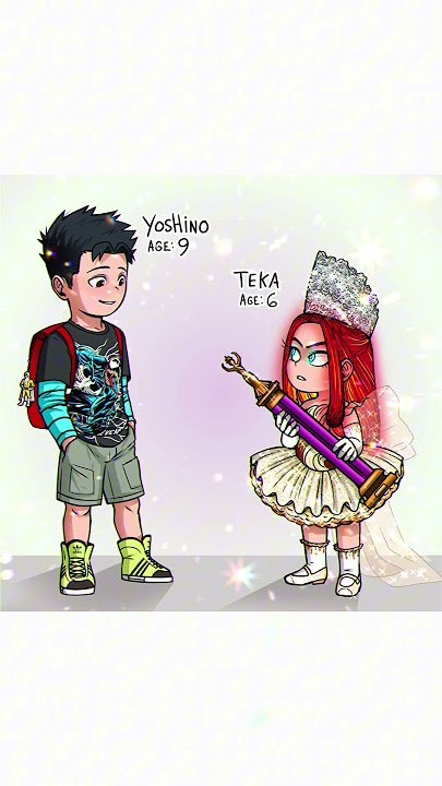 Teka and Yoshi Fantsy AU😈❤ | My Hero Academia Comic Dub