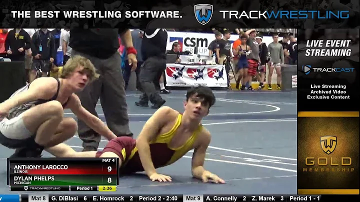 20 Cadet 126 Anthony Larocco Illinois vs Dylan Phe...