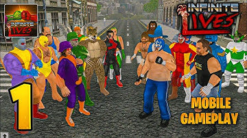 Infinite Lives 3D Gameplay Walkthrough Part 1 (iOS, Android)