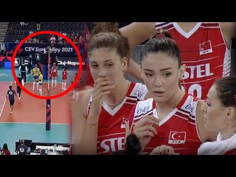 Avrupa Voleybol Şampiyonası Türkiye Ukrayna Maçında Hakem Bayıldı