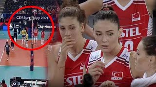 Avrupa Voleybol Şampiyonası Türkiye Ukrayna Maçında Hakem Bayıldı