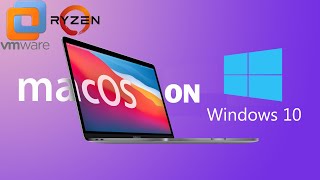INSTALL macOS ON AMD WINDOWS 10 PC WITH VMWARE