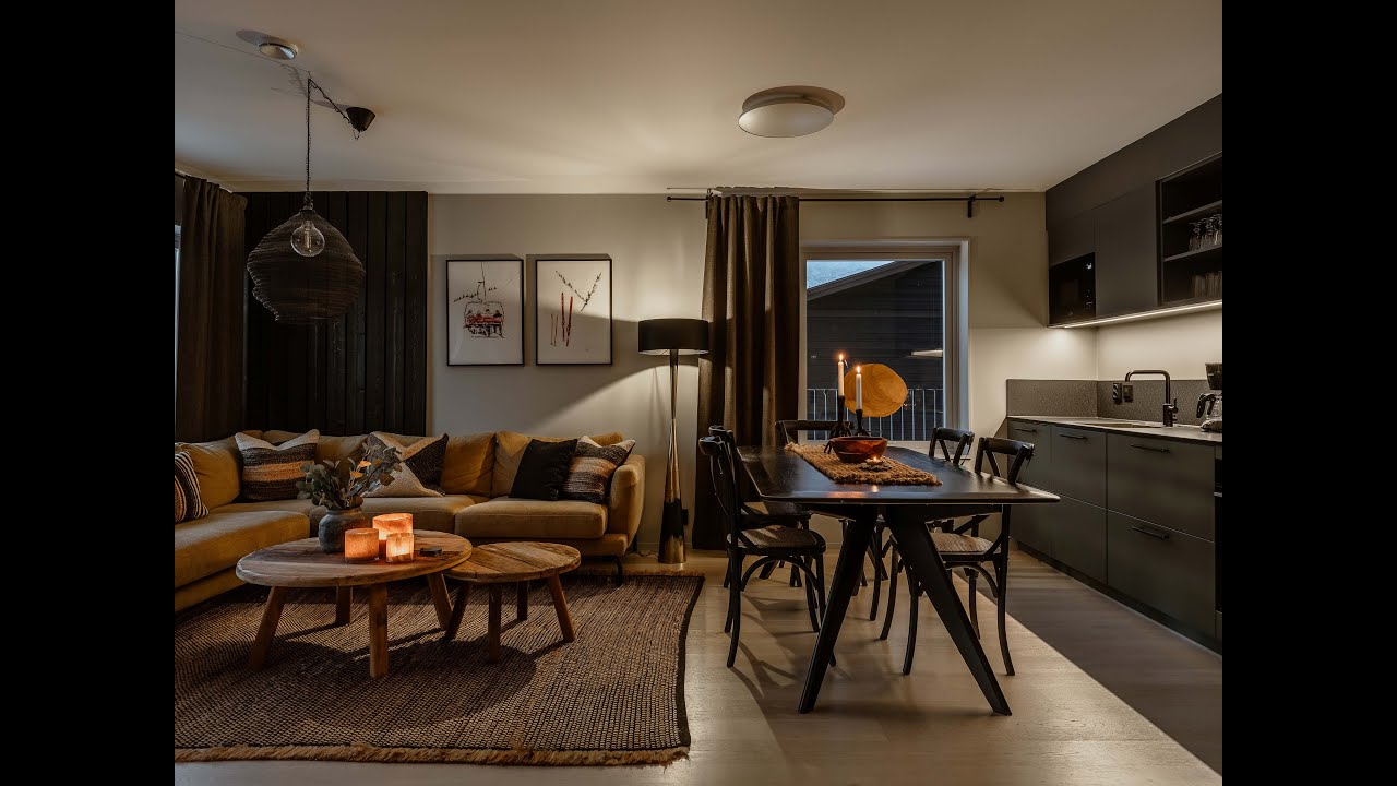 Boende intill Sälfjällstorget i exlusivt läge på Lindvallen