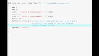 How to make X and Y mouse clicker with Dev-C++
