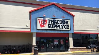 Tractor Supply and mini excavator