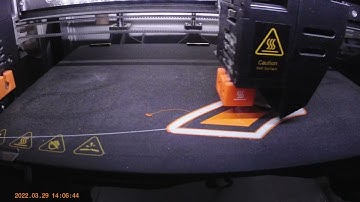 Snapmaker J1 famous rocket wing repair part dual color 3D print Luban Slicer