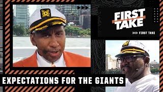Stephen A. and Michael Irvin set expectations for the New York Giants 🏈 | First Take