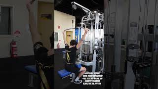 HOW TO DO LAT PULLDOWN (BEHIND THE HEAD)
