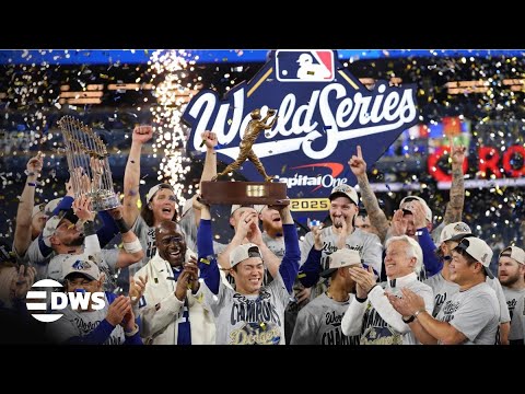 WATCH: Dodgers' EPIC ARRIVAL in Los Angeles After Winning Back-to