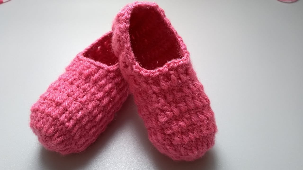 Pantufa infantil fácil