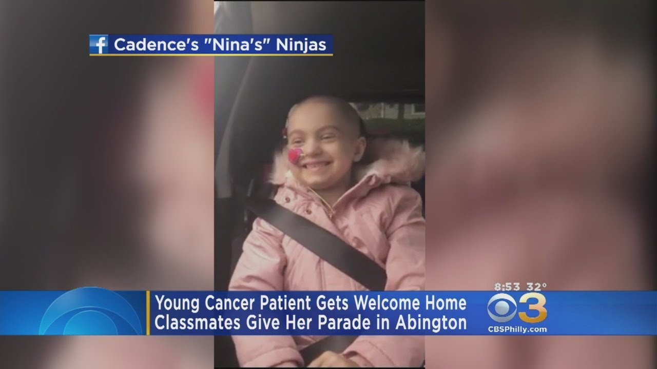 Beachland Elementary 5th-grader battling cancer welcomed home by friends,  fanfare