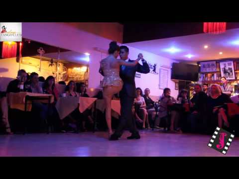 SILVANA ANFOSSI & KRISHNA OLMEDO en el Tango Club 01
