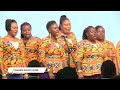 Makueni county choir entertains guests during the launch of MAKUENI APP
