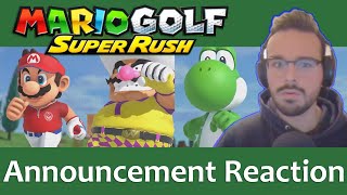 Mario Golf: Super Rush Announcement Reaction | Nintendo Direct 2.17.21