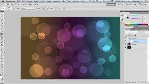 Cool Bubbles Wallpaper Photoshop Tutorial