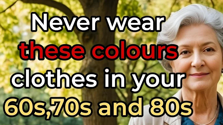 Don’t Wear These 6 Colors After 65 – Best Alternatives for a Youthful Look, senior, for the elderly