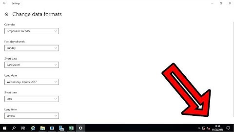 How to Change Time and Date Region Format in Microsoft Settings