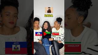 Konparezon Kreyòl Ayiti, Matinik, Gwadloup