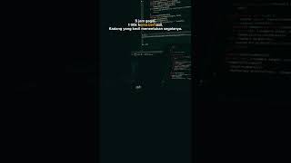 Satu Hal Kecil Dapat Mengubah Segalanya #programmer #coding #ngoding #developer #programmerlife