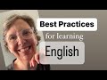 Best practices to learn english