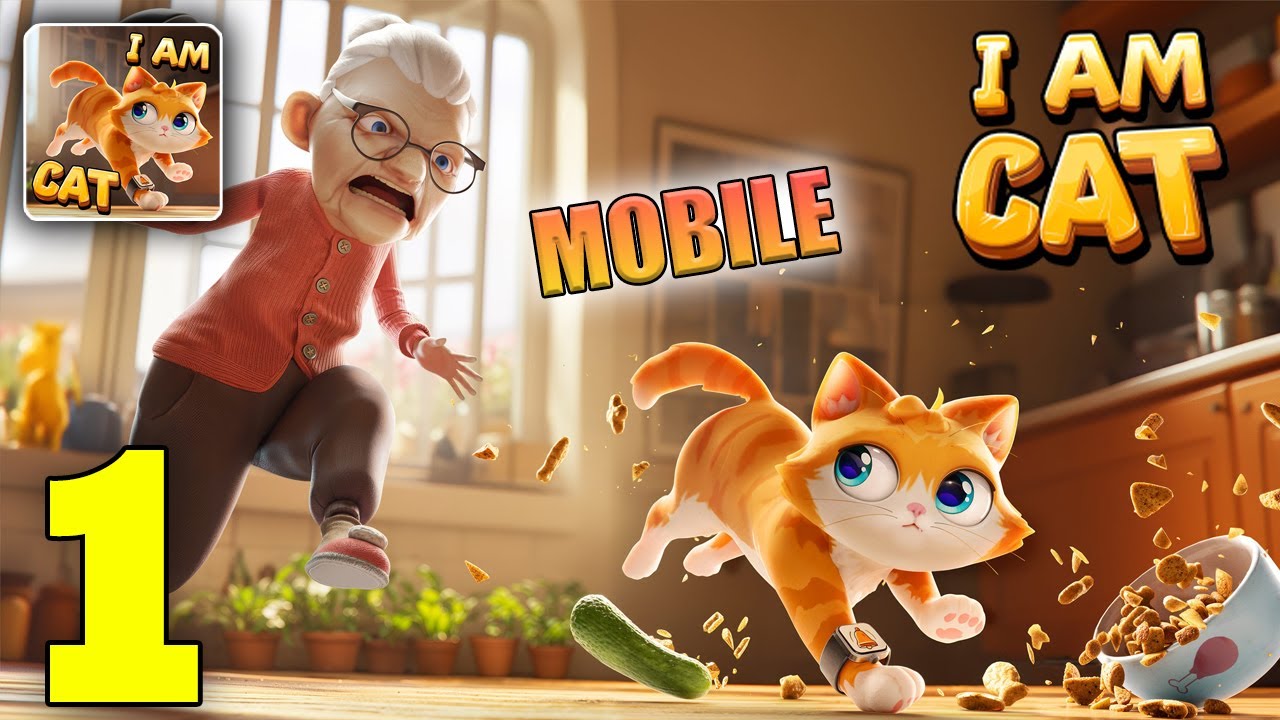 I am CAT Mobile Gameplay Walkthrough Part 1 (Android, iOS)