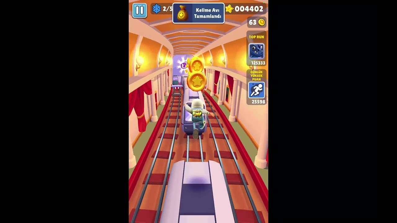 SUBWAY SURDA İKİ KAT ALTIN ÇİFT ZIPLAMA PART2