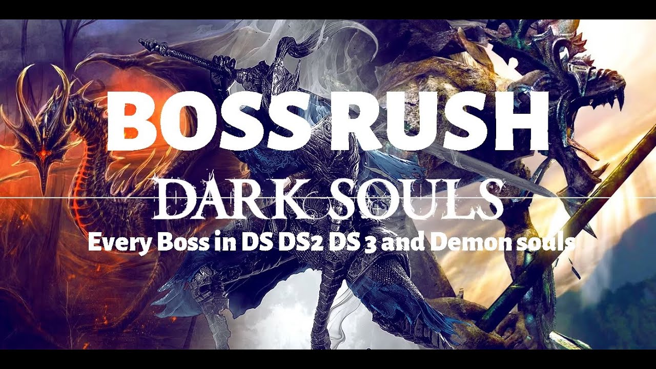 Souls Series Boss Rush - Artsy Sister vs Every Souls boss