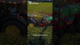 Sveaverken F100 in Poland | Precision Spraying in Oilseed Fields