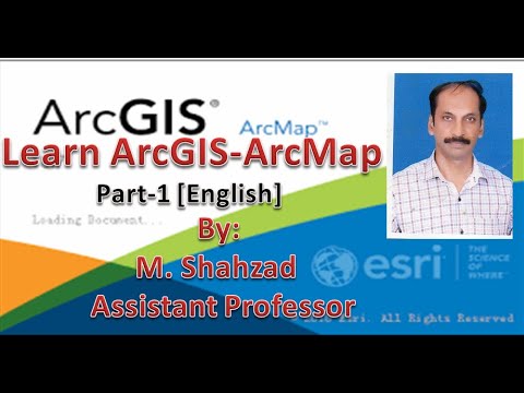 Learn ArcMap Part 1 By Assistant Professor [ English ] - YouTube