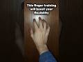 This finger training will boost your flexibility