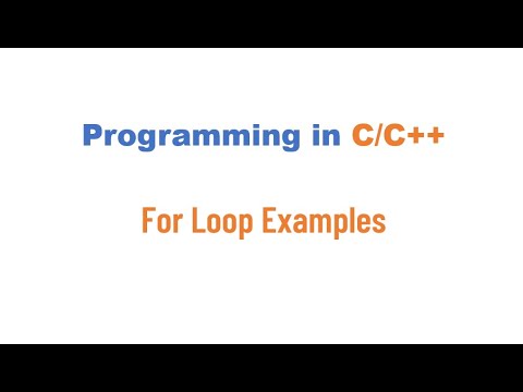 For Loop Examples - YouTube