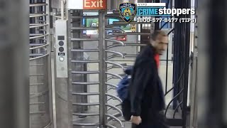 Police searching for suspect accused of assaulting man on Queens subway