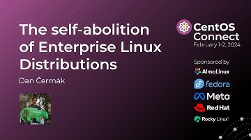 The self-abolition of Enterprise Linux Distributions