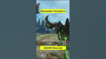 DOOM Eternal All Marauder Glory Kills Finishers
