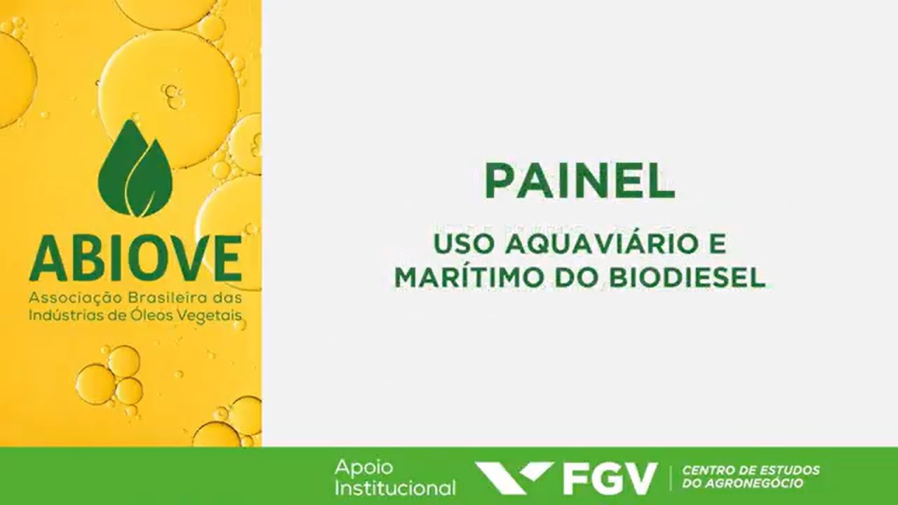 2 - Uso aquaviário e marítimo do biodiesel - Seminário A Lei Combustível do Futuro e as Perspectivas