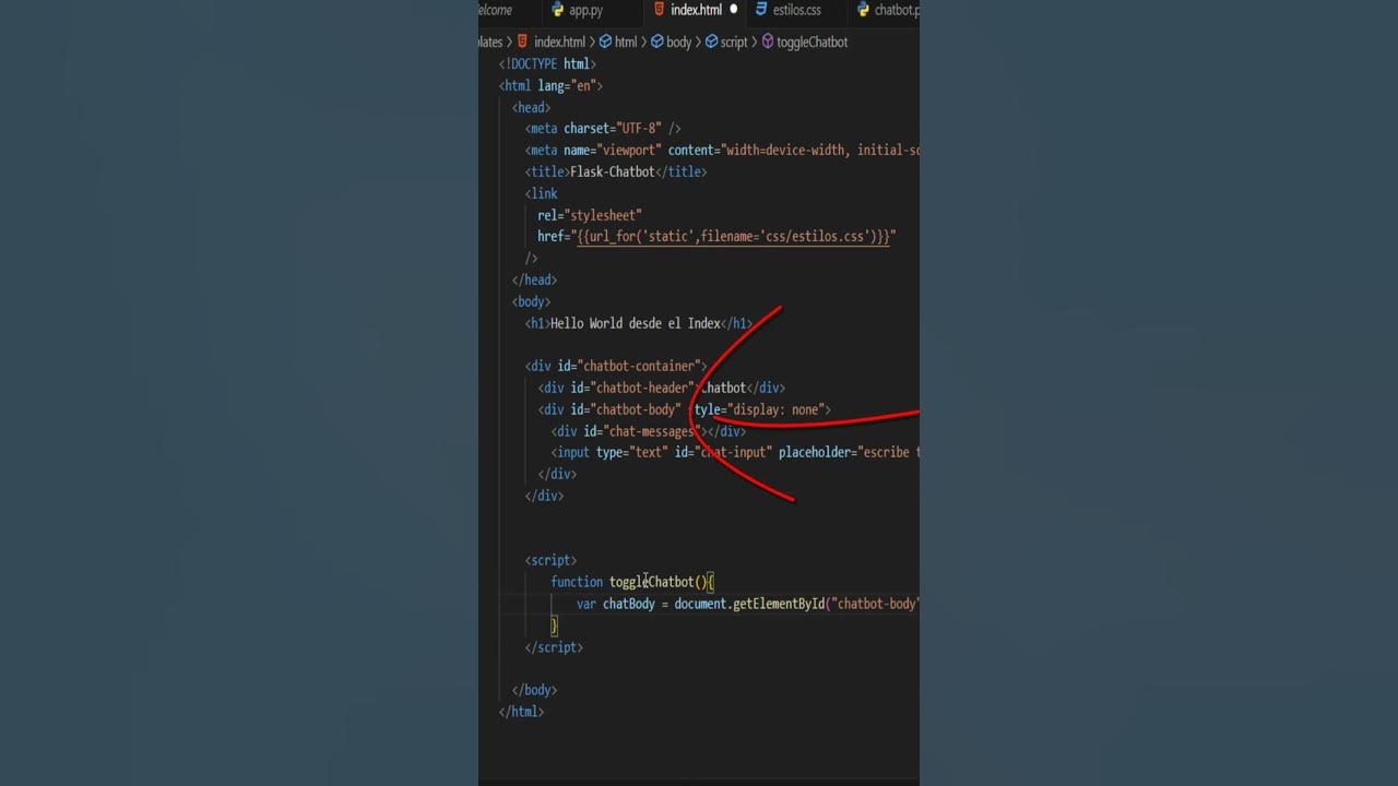 Crear un ChatBot Paso a Paso short - YouTube