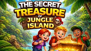 🏴‍☠️ The Secret Treasure of Jungle Island 🌴 | Amazing Kids Adventure Story
